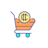 external Buying-Cryptocurrency-making-money-on-crypto-filled-color-icons-papa-vector icon
