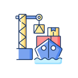 external Cargo-Loading-marine-industry-filled-color-icons-papa-vector icon