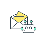 external Chatbot-Notifications-banking-service-filled-color-icons-papa-vector icon