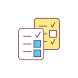 external Checklist-networking-filled-color-icons-papa-vector icon