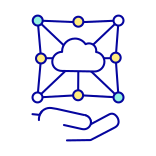 external Cloud-Networking-identity-management-filled-color-icons-papa-vector icon