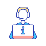 external Customer-Support-Agent-customer-service-tips-filled-color-icons-papa-vector icon