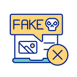 external Danger-of-Fake-News-news-overload-filled-color-icons-papa-vector icon