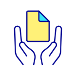 external Data-Backup-computer-repair-services-filled-color-icons-papa-vector icon