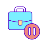 external Day-Off-anxiety-filled-color-icons-papa-vector icon