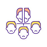 external Depressive-Leader-toxic-workplace-filled-color-icons-papa-vector icon