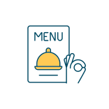 external Design-Perfect-Menu-hospitality-management-filled-color-icons-papa-vector icon