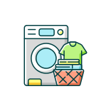external Doing-Laundry-housekeeping-filled-color-icons-papa-vector icon