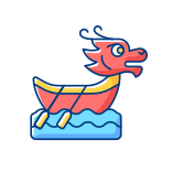 external Dragon-Boat-chinese-holidays-filled-color-icons-papa-vector icon