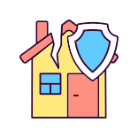 external Earthquake-Home-Insurance-insurance-filled-color-icons-papa-vector icon
