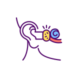 external Earwax-Blockage-ear-health-filled-color-icons-papa-vector icon