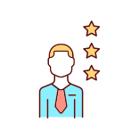 external Employee-Performance-Assessment-common-business-problems-filled-color-icons-papa-vector icon