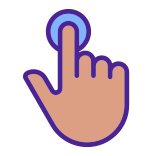 external Finger-Touch-Gesture-touch-gestures-filled-color-icons-papa-vector icon