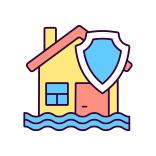 external Flood-Insurance-insurance-filled-color-icons-papa-vector icon
