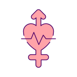 external Gender-Equality-health-system-filled-color-icons-papa-vector icon