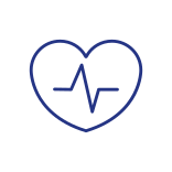 external Heart-with-Pulse-health-program-filled-color-icons-papa-vector icon