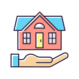 external Home-Insurance-insurance-and-protection-filled-color-icons-papa-vector icon