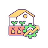 external Improve-Harvest-Productivity-farming-issues-filled-color-icons-papa-vector icon