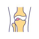 external Knee-Joint-arthritis-filled-color-icons-papa-vector icon