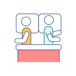 external Lack-Of-Commitment-divorce-filled-color-icons-papa-vector icon