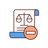 external Law-Violation-waste-management-filled-color-icons-papa-vector icon