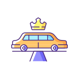 external Limousine-Service-taxi-service-filled-color-icons-papa-vector icon