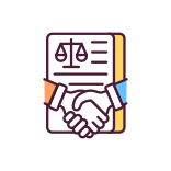 external Making-Legal-Deal-legal-services-filled-color-icons-papa-vector icon