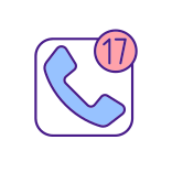 external Missed-And-Unanswered-Calls-emotional-manipulations-filled-color-icons-papa-vector icon