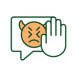 external Negative-Comment-hate-speech-concepts-filled-color-icons-papa-vector icon
