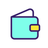 external Open-Wallet-banking-filled-color-icons-papa-vector icon