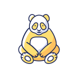 external Panda-china-filled-color-icons-papa-vector icon