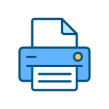 external Printer-pixel-perfect-RGB-color-icon-business.-color.-filled-filled-color-icons-papa-vector icon