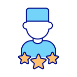 external Qualified-Medical-Worker-disease-monitoring-filled-color-icons-papa-vector icon
