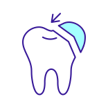 external Repairing-Missing-Part-Of-Tooth-teeth-health-filled-color-icons-papa-vector icon