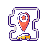 external Roundtrip-Carsharing-car-sharing-filled-color-icons-papa-vector icon