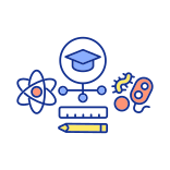external Scientific-Branches-lifelong-learning-filled-color-icons-papa-vector icon
