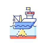 external Seafloor-Mapping-marine-exploration-filled-color-icons-papa-vector icon