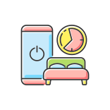 external Sleep-Hygiene-healthy-habits-filled-color-icons-papa-vector icon