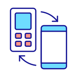 external Trade-In-Mobile-Phone-discount-policy-filled-color-icons-papa-vector icon