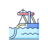 external Underwater-Pipeline-Installation-marine-industry-filled-color-icons-papa-vector icon