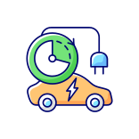 external charging-electric-vehicle-charging-icons-color-filled-others-papa-vector-2 icon