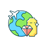 external journey-types-of-travel-color-filled-filled-color-icons-papa-vector icon