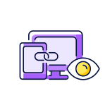 external platform-online-surveillancecensorship-icons-color-filled-filled-color-icons-papa-vector icon