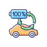 external vehicle-electric-vehicle-charging-icons-color-filled-others-papa-vector icon