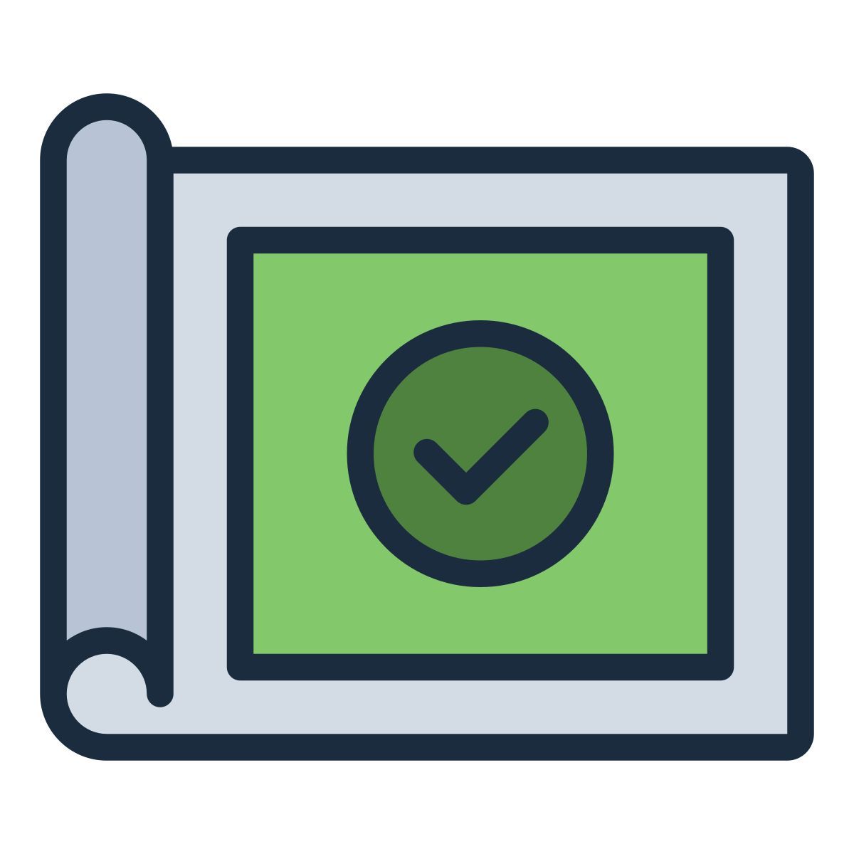 progetto approvato icon