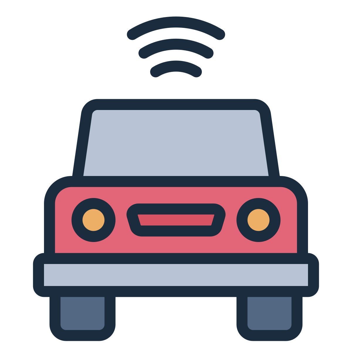 autonomous driving icon