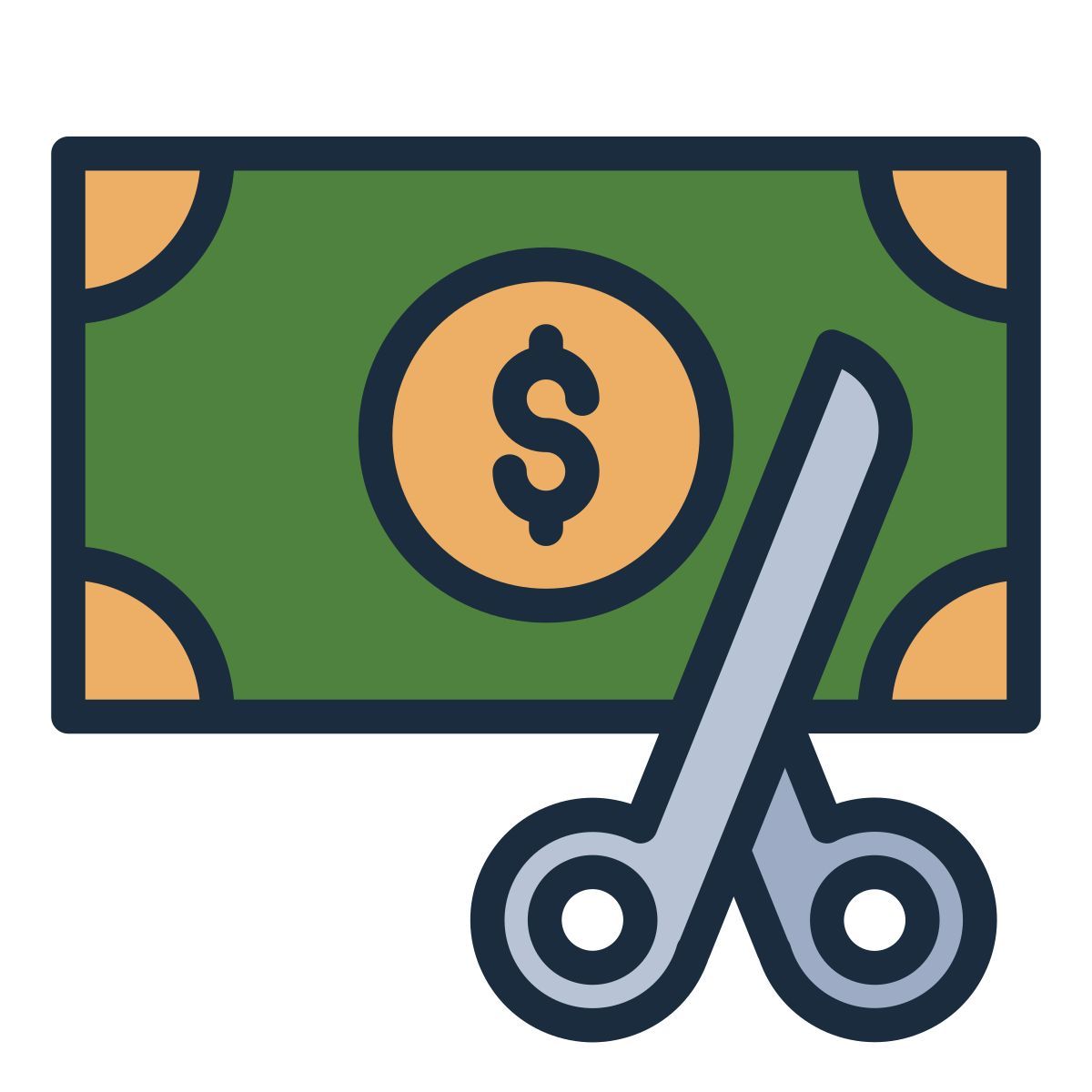 cut spendings icon