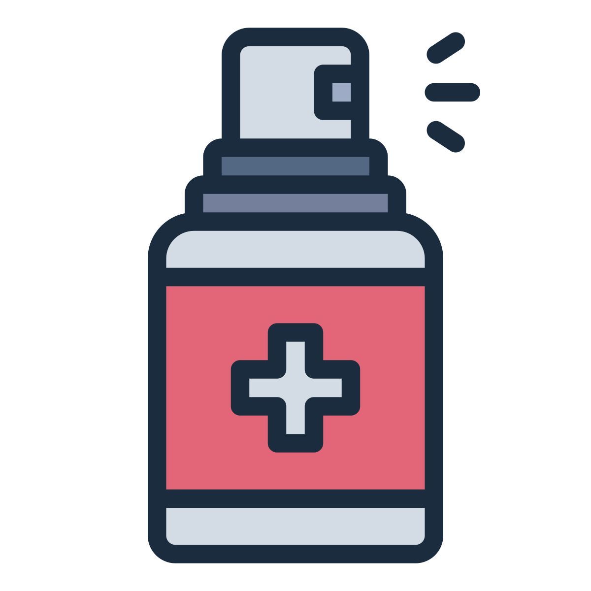 medical spray icon