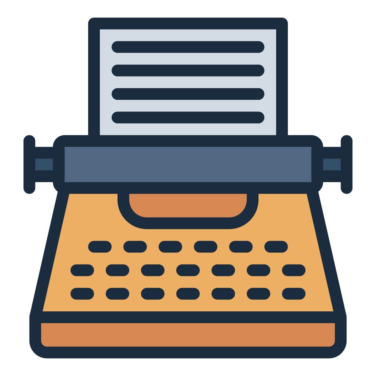 typewriter icon