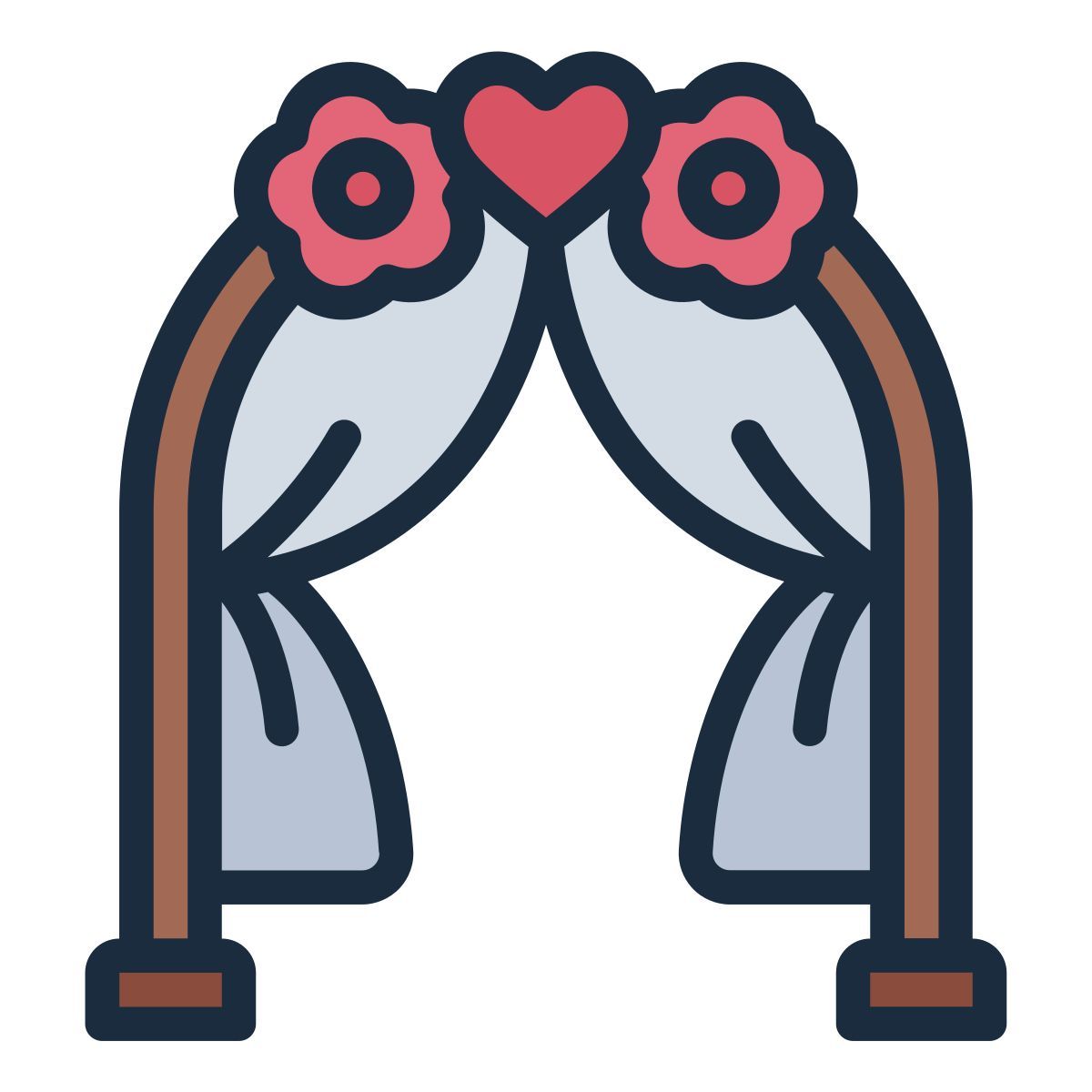 wedding arch icon